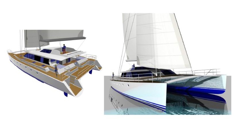 Un Projet de Catamaran de Croisière Un Projet de Catamaran de Croisière