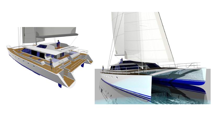 Un Projet de Catamaran de Croisière